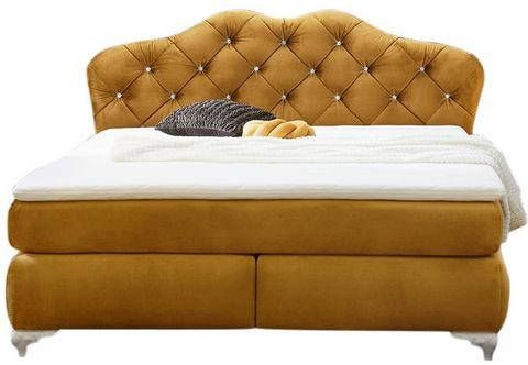 Jockenhöfer Gruppe Boxspring met topmatras van koudschuim