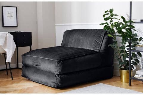 Leonique Relaxfauteuil Bailee Loungestoel met slaapfunctie, slaapfauteuil, perfect als logeerbed, divan