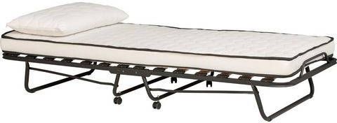 OTTO Logeerbed Lux inclusief memory visco kussen en schuimstofmatras met contrastnaad