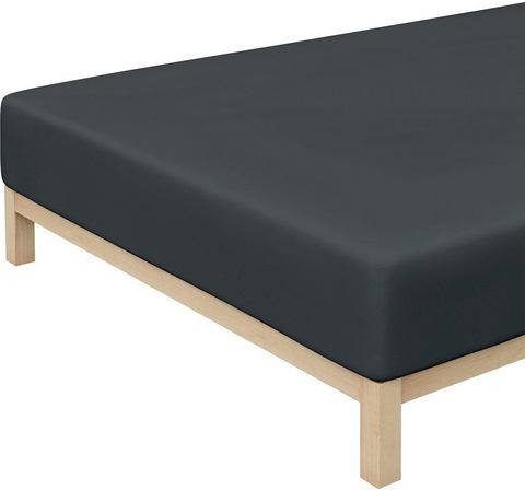 Merkloos Schlafgut Jersey Stretch Hoeslaken Extra Hoog 1 persoons(90/100x190/220 Cm )