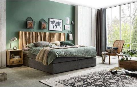 SIT Boxspring Met hoofdbord van takken