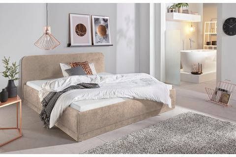 Westfalia Polsterbetten Bekleed ledikant met bedkist bij uitvoering met matras