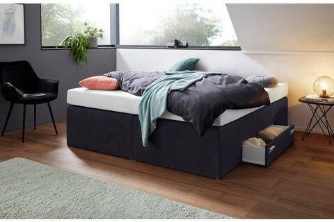 Westfalia Polsterbetten Boxspring met geïntegreerde lade, vrij plaatsbaar