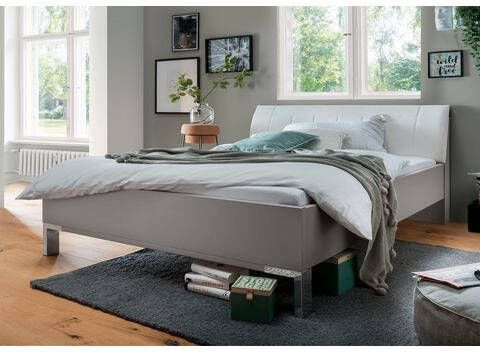 WIEMANN Futonbed Monaco met bekleed hoofdbord