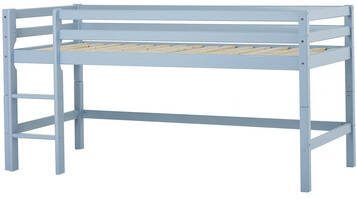 HOPPEKIDS Halfhoogslaper Basic dream blauw 90 x 200 cm