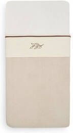 jollein Wieg Bedlaken 75x100 cm Meadow Kastanje