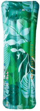 SWIM ESSENTIALS Swim Essential s Luxe waterbed Green Tropical Leaves