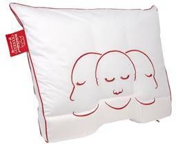 Silvana synthetisch Support extra zacht hoofdkussen Grenat(60x70 cm )