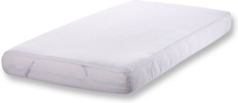 AeroSleep polyester hoeslaken wieg 40x80 cm Wit