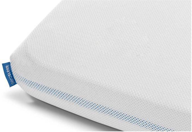 AeroSleep polyester baby hoeslaken Next 2 Me wieg 66x92 cm Wit