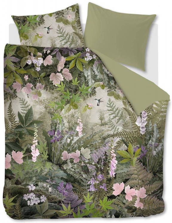 Beddinghouse katoensatijnen dekbedovertrek lits jumeaux(dekbedovertrek 240x220 cm )