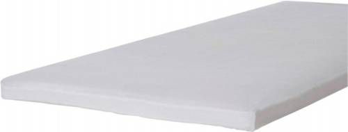 Beddinghouse Multifit Stretch Topper Molton Hoeslaken 80% Katoen 20% Polyester 1 persoons(70/80x200/220 Cm) Wit