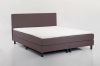 Beter Bed Basic Boxspring Cisano Vlak Met Gestoffeerd Matras 90 x 200 cm donkergrijs online kopen