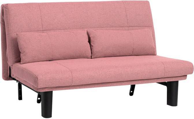 Beter Bed Select Slaapbank Chicago 147, 5 x 195, 5 x 40, 5 cm roze online kopen